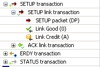 USB TransactionTab